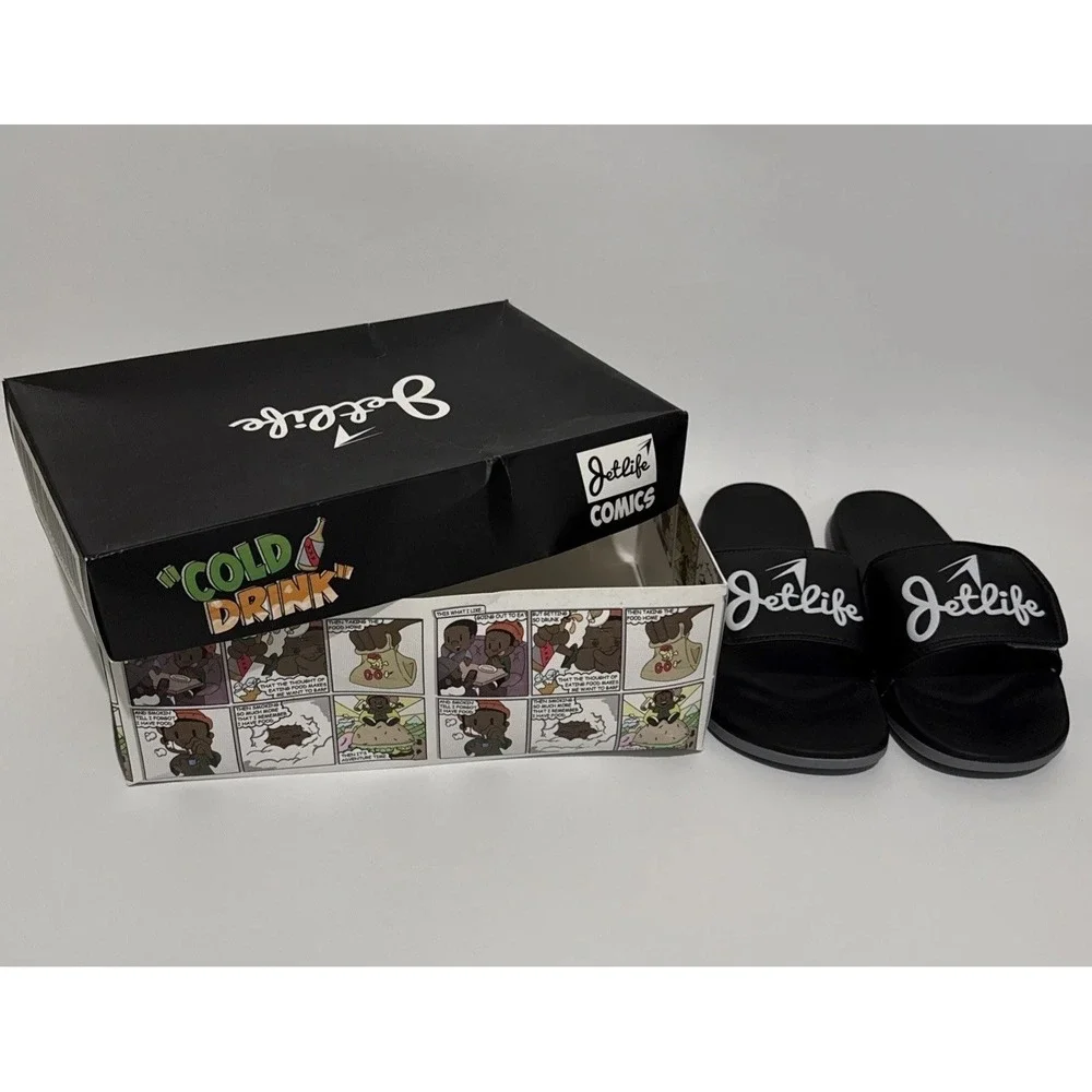 Jet Life Official Apparel Slides Sandals Size 11